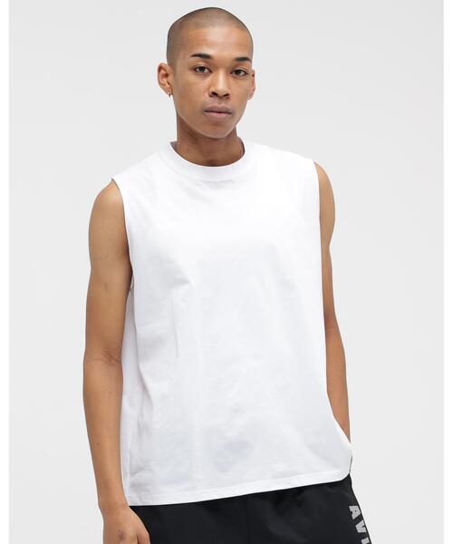 AVIREX(アヴィレックス)の「DRYFLEX UTILITY SLEEVELESS T-SHIRT / ドライフレックス ユーティリティ ノースリーブ / AVIREX / アヴィレックス(その他トップス・メンズ・ブラック/ホワイト・2XL/L/M/XL)」の11枚目の写真