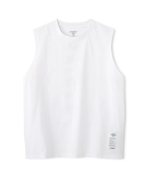 AVIREX(アヴィレックス)の「DRYFLEX UTILITY SLEEVELESS T-SHIRT / ドライフレックス ユーティリティ ノースリーブ / AVIREX / アヴィレックス(その他トップス・メンズ・ブラック/ホワイト・2XL/L/M/XL)」の8枚目の写真