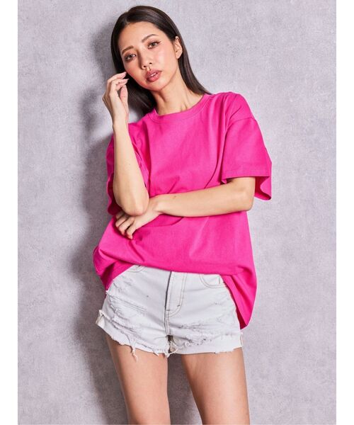 GYDA（ジェイダ）の「ハイウエストLos Angeles bijouダメージデニムショートパンツ（デニムパンツ・レディース・オフホワイト/ブラック/ブルー・SMALL/X-SMALL/MEDIUM）」の5枚目の写真