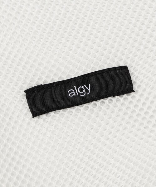 algy(アルジー)の「メッシュパーカー(パーカー・キッズ・オフホワイト/ブラック・130/140/150/160)」の7枚目の写真