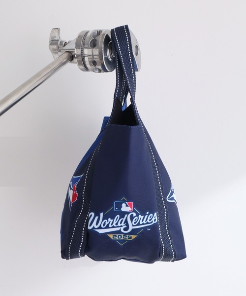 CORPUS TOKYO(コーパス トーキョー)の「【MLB/メジャーリーグベースボール】ワールドシリーズデザイン ミニトートバッグ(トートバッグ・メンズ・ブルー系・FREE)」の5枚目の写真