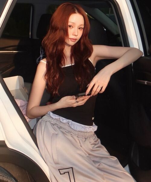 AMESWORLDWIDE(アメスワールドワイド)の「CLASSIC SQUARE SLEEVELESS BLACK(Tシャツ/カットソー・レディース・その他・FREE)」の5枚目の写真