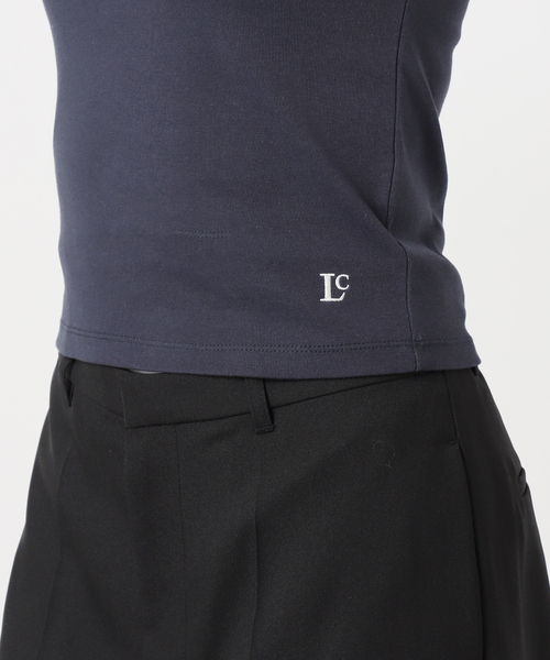 U by SPICK&SPAN（ユーバイスピックアンドスパン）の「LOW CLASSIC Lc / ロウ クラシック エルシー SILKET CAMISOLE（キャミソール・レディース・ネイビー/ブラック系その他・SMALL）」の17枚目の写真