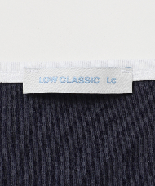U by SPICK&SPAN（ユーバイスピックアンドスパン）の「LOW CLASSIC Lc / ロウ クラシック エルシー SILKET CAMISOLE（キャミソール・レディース・ネイビー/ブラック系その他・SMALL）」の16枚目の写真