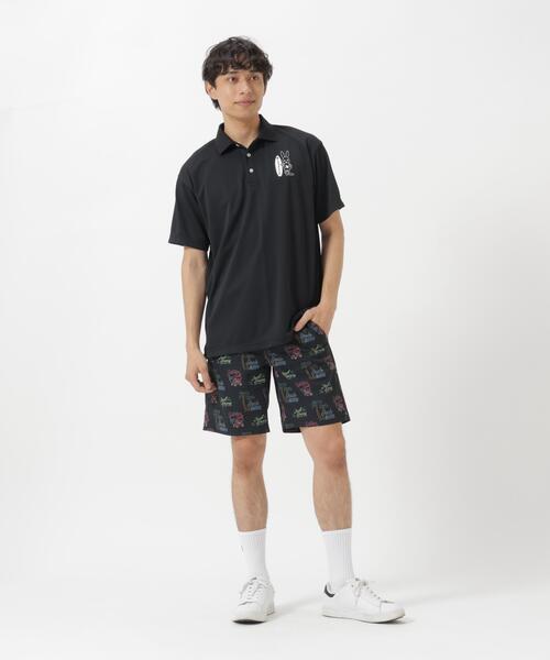 Jack Bunny!!（ジャックバニー）の「ASEIYARN半袖ポロシャツ（ポロシャツ・メンズ・ホワイト/ブルー/ブラック・MEDIUM/LARGE/X-LARGE/XX-LARGE）」の4枚目の写真