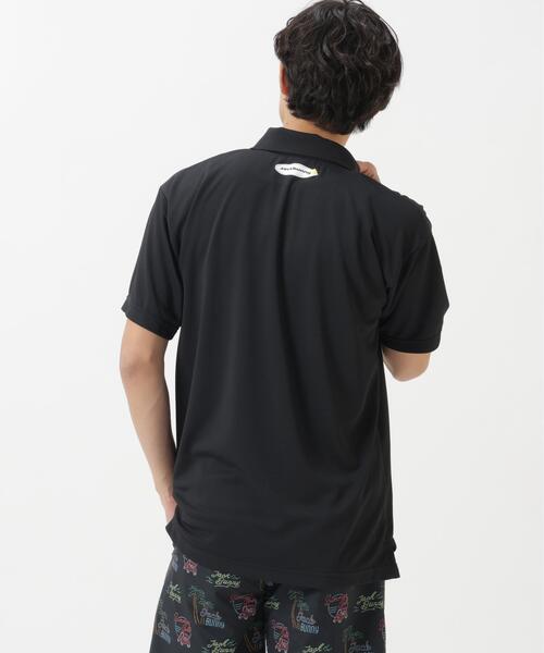 Jack Bunny!!（ジャックバニー）の「ASEIYARN半袖ポロシャツ（ポロシャツ・メンズ・ホワイト/ブルー/ブラック・MEDIUM/LARGE/X-LARGE/XX-LARGE）」の6枚目の写真