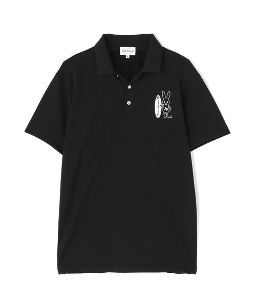 Jack Bunny!!（ジャックバニー）の「ASEIYARN半袖ポロシャツ（ポロシャツ・メンズ・ホワイト/ブルー/ブラック・MEDIUM/LARGE/X-LARGE/XX-LARGE）」の7枚目の写真