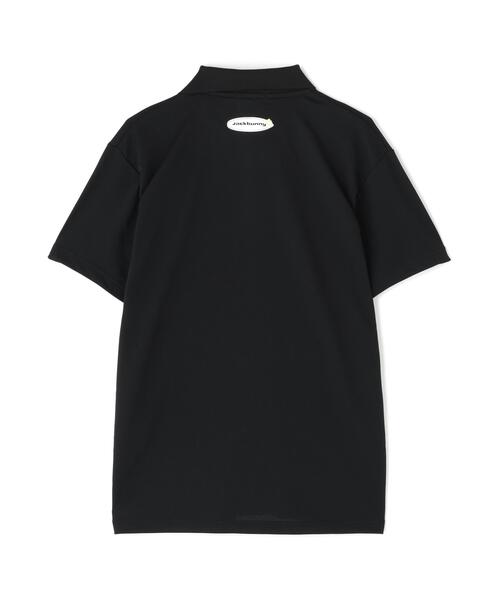 Jack Bunny!!（ジャックバニー）の「ASEIYARN半袖ポロシャツ（ポロシャツ・メンズ・ホワイト/ブルー/ブラック・MEDIUM/LARGE/X-LARGE/XX-LARGE）」の8枚目の写真