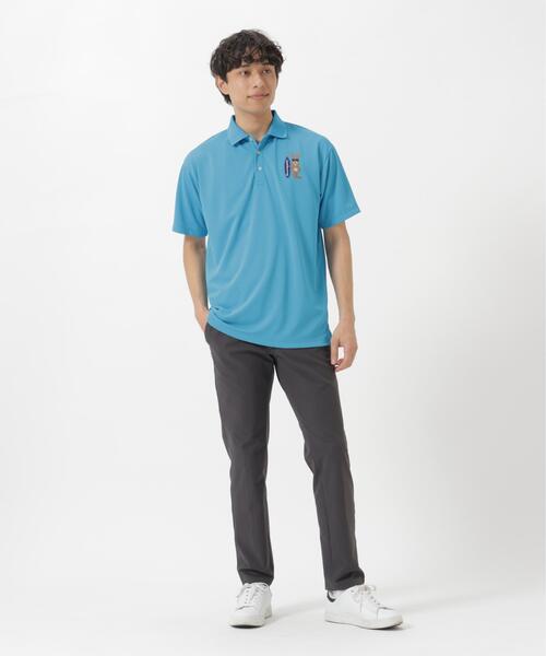Jack Bunny!!（ジャックバニー）の「ASEIYARN半袖ポロシャツ（ポロシャツ・メンズ・ホワイト/ブルー/ブラック・MEDIUM/LARGE/X-LARGE/XX-LARGE）」の21枚目の写真