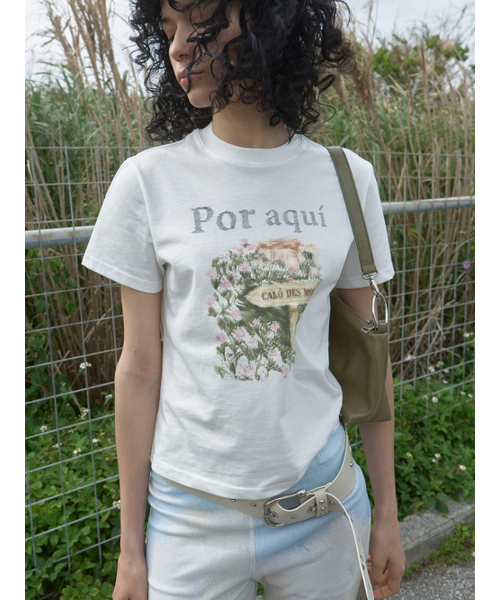 Kijun(キジュン)の「Por Aqui Tee Off-White(Tシャツ/カットソー・レディース・その他・SMALL/MEDIUM/LARGE)」の2枚目の写真