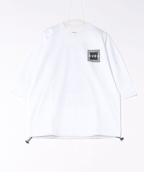 RVCA(ルーカ)の「RVCA/ルーカ 半袖ラッシュTシャツ BG04AP07(Tシャツ/カットソー・メンズ・ベージュ/ブラック/ホワイト・L/M/S)」の17枚目の写真