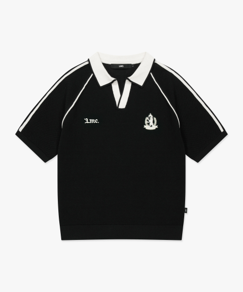 LMCの「LINE POINT SKIPPER HALF KNIT black（Tシャツ/カットソー・レディース・その他・SMALL/MEDIUM/LARGE）」の8枚目の写真