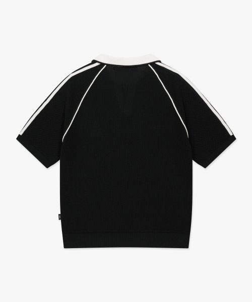 LMCの「LINE POINT SKIPPER HALF KNIT black（Tシャツ/カットソー・レディース・その他・SMALL/MEDIUM/LARGE）」の9枚目の写真