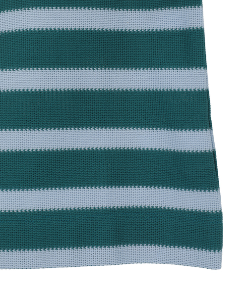 CURRENTAGE（カレンテージ）の「Russell Stripe  Jersey Top（Tシャツ/カットソー・レディース・グリーン/ブラック/ブルー・1）」の8枚目の写真