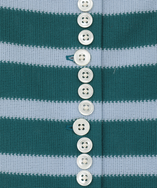 CURRENTAGE（カレンテージ）の「Russell Stripe  Jersey Top（Tシャツ/カットソー・レディース・グリーン/ブラック/ブルー・1）」の9枚目の写真