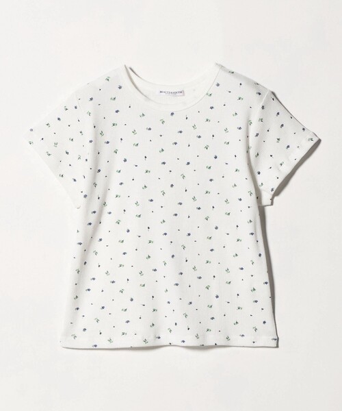 BEAUTY&YOUTH UNITED ARROWS(ビューティーアンドユースユナイテッドアローズ)の「フラワー ワッフル ショートスリーブTシャツ(Tシャツ/カットソー・レディース・オレンジ/コバルトブルー/ライトブルー・FREE)」の21枚目の写真