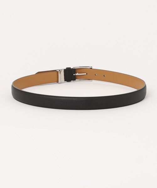 POLO RALPH LAUREN(ポロ ラルフ ローレン)の「エンボスレザー 30mm メンズベルト(ベルト・メンズ・ブラック/ダークブラウン・FREE)」の3枚目の写真
