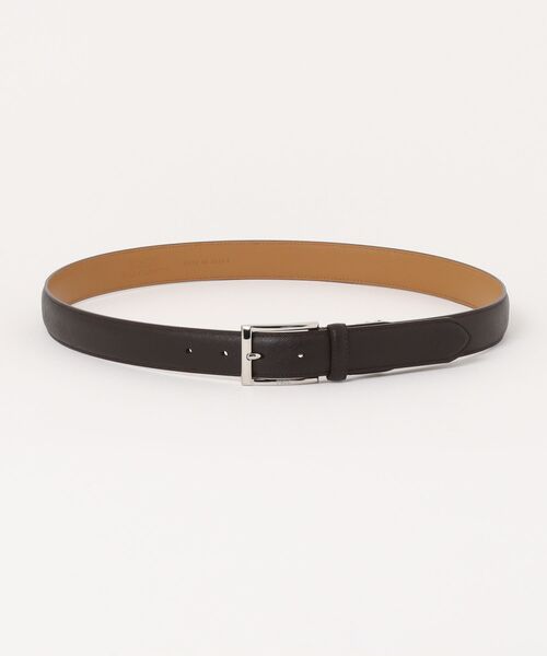 POLO RALPH LAUREN(ポロ ラルフ ローレン)の「エンボスレザー 30mm メンズベルト(ベルト・メンズ・ブラック/ダークブラウン・FREE)」の5枚目の写真