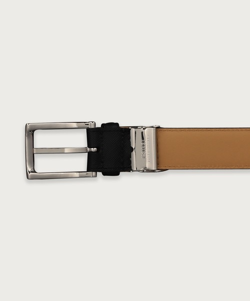 POLO RALPH LAUREN(ポロ ラルフ ローレン)の「エンボスレザー 30mm メンズベルト(ベルト・メンズ・ブラック/ダークブラウン・FREE)」の7枚目の写真