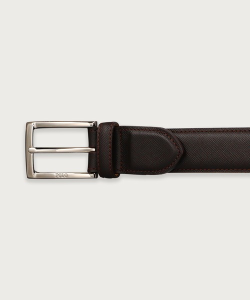 POLO RALPH LAUREN(ポロ ラルフ ローレン)の「エンボスレザー 30mm メンズベルト(ベルト・メンズ・ブラック/ダークブラウン・FREE)」の10枚目の写真