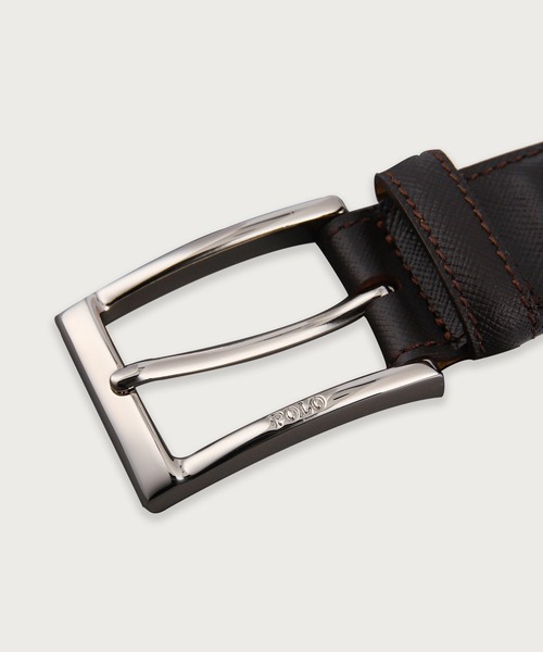 POLO RALPH LAUREN(ポロ ラルフ ローレン)の「エンボスレザー 30mm メンズベルト(ベルト・メンズ・ブラック/ダークブラウン・FREE)」の13枚目の写真