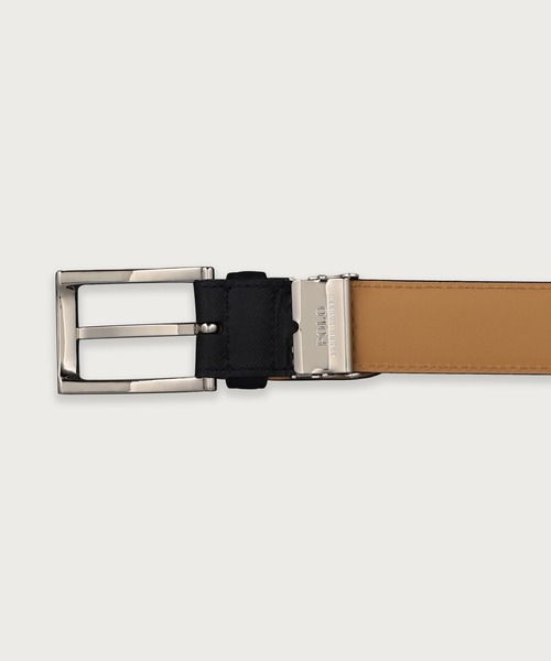 POLO RALPH LAUREN(ポロ ラルフ ローレン)の「エンボスレザー 30mm メンズベルト(ベルト・メンズ・ブラック/ダークブラウン・FREE)」の15枚目の写真