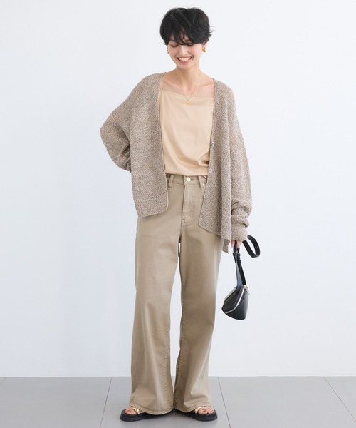 surt(サート)の「SURT(サート) / スーパーWストレートチノパンツ【WEB限定サイズ】(デニムパンツ・レディース・ベージュ・2/0/00/1)」の14枚目の写真