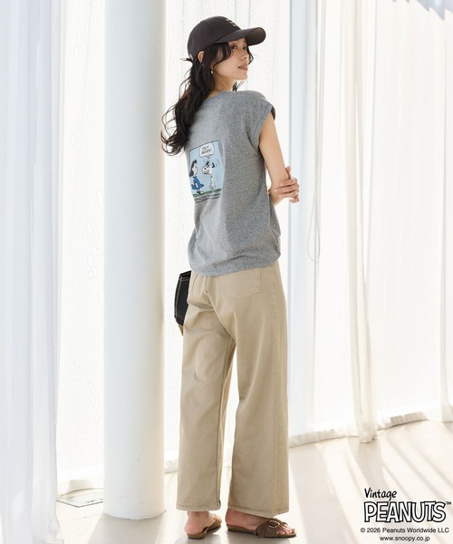 surt(サート)の「SURT(サート) / スーパーWストレートチノパンツ【WEB限定サイズ】(デニムパンツ・レディース・ベージュ・2/0/00/1)」の5枚目の写真
