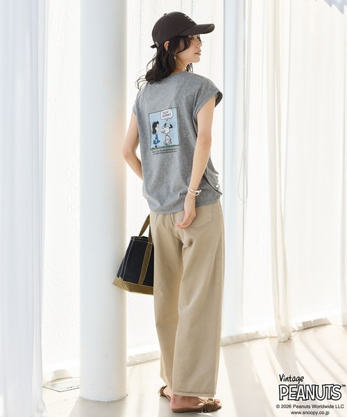 surt(サート)の「SURT(サート) / スーパーWストレートチノパンツ【WEB限定サイズ】(デニムパンツ・レディース・ベージュ・2/0/00/1)」の4枚目の写真