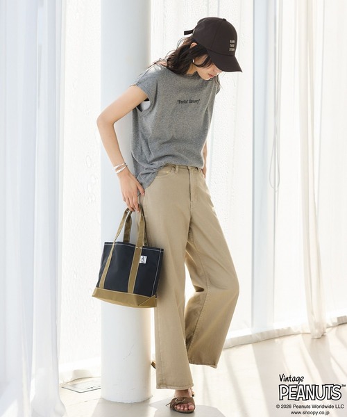 surt(サート)の「SURT(サート) / スーパーWストレートチノパンツ【WEB限定サイズ】(デニムパンツ・レディース・ベージュ・2/0/00/1)」の6枚目の写真