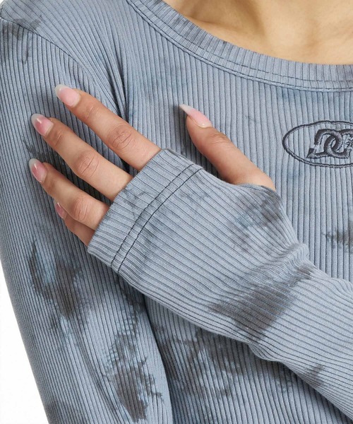 DC(ディーシー)の「DC/ディーシー ワンピース リブ ロングワンピース 26 WS TELECO ONE PIECE LS LDR264315(ワンピース・レディース・スミクロ/ブラック/ミックスグレー/ヘザーグレー・L/M)」の14枚目の写真
