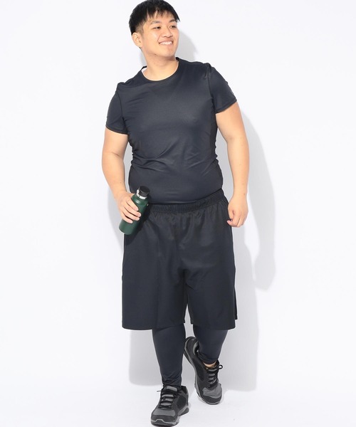 UNDER ARMOUR(アンダーアーマー)の「コンプレッション Tシャツ 半袖 メンズ 大きいサイズ UA COOL アイソチル ショートスリーブ シャツ UNDER ARMOUR (アンダーアーマー)(Tシャツ/カットソー・メンズ・ブラック/グレー・3XL/5XL/4XL)」の21枚目の写真