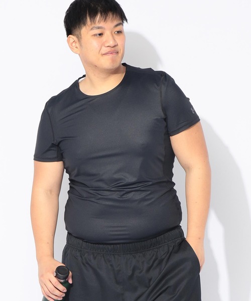 UNDER ARMOUR(アンダーアーマー)の「コンプレッション Tシャツ 半袖 メンズ 大きいサイズ UA COOL アイソチル ショートスリーブ シャツ UNDER ARMOUR (アンダーアーマー)(Tシャツ/カットソー・メンズ・ブラック/グレー・3XL/5XL/4XL)」の19枚目の写真