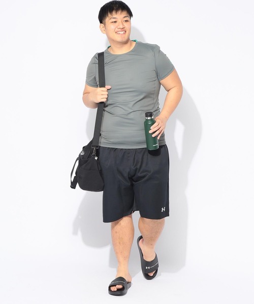 UNDER ARMOUR(アンダーアーマー)の「コンプレッション Tシャツ 半袖 メンズ 大きいサイズ UA COOL アイソチル ショートスリーブ シャツ UNDER ARMOUR (アンダーアーマー)(Tシャツ/カットソー・メンズ・ブラック/グレー・3XL/5XL/4XL)」の15枚目の写真