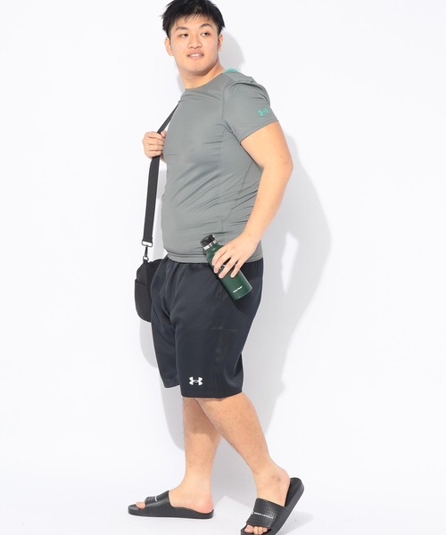 UNDER ARMOUR(アンダーアーマー)の「コンプレッション Tシャツ 半袖 メンズ 大きいサイズ UA COOL アイソチル ショートスリーブ シャツ UNDER ARMOUR (アンダーアーマー)(Tシャツ/カットソー・メンズ・ブラック/グレー・3XL/5XL/4XL)」の13枚目の写真