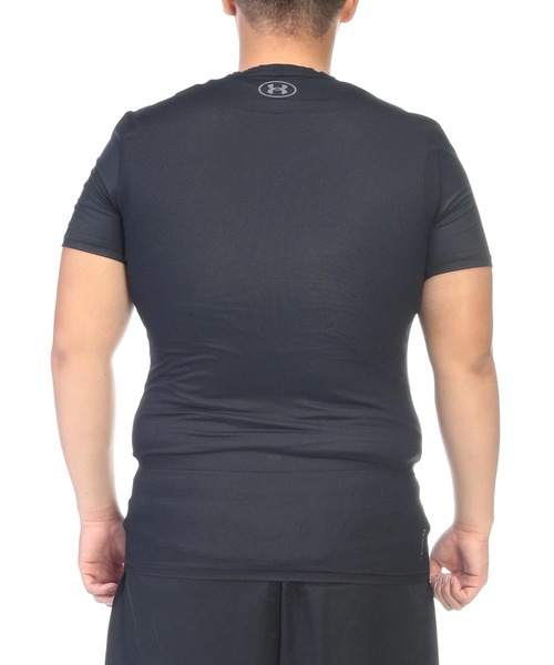 UNDER ARMOUR(アンダーアーマー)の「コンプレッション Tシャツ 半袖 メンズ 大きいサイズ UA COOL アイソチル ショートスリーブ シャツ UNDER ARMOUR (アンダーアーマー)(Tシャツ/カットソー・メンズ・ブラック/グレー・3XL/5XL/4XL)」の10枚目の写真