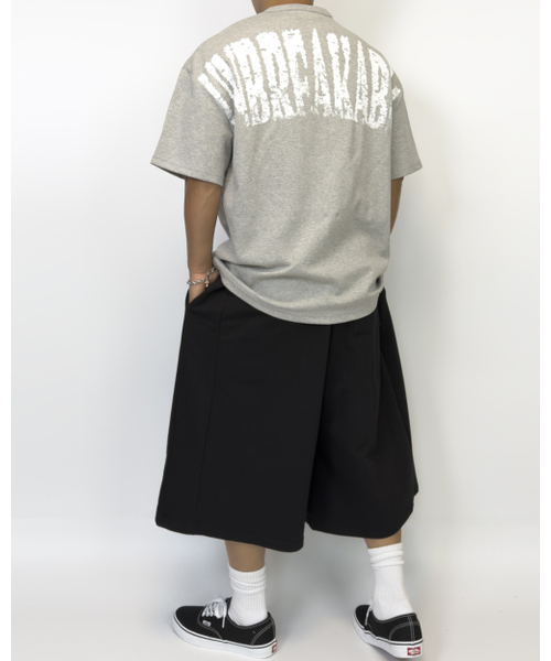PACIENCIA（パシエンシア）の「コンクリートフェード オーバーサイズ 半袖 MELANGE GREY（Tシャツ/カットソー・メンズ・その他・LARGE/X-LARGE/XX-LARGE）」の4枚目の写真