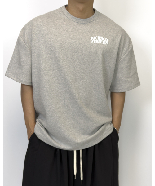 PACIENCIA（パシエンシア）の「コンクリートフェード オーバーサイズ 半袖 MELANGE GREY（Tシャツ/カットソー・メンズ・その他・LARGE/X-LARGE/XX-LARGE）」の6枚目の写真