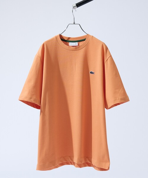 LACOSTE(ラコステ)の「【LACOSTE / ラコステ】BACK PRINT BASIC TEE / バックプリントベーシックTシャツ / 半袖Tシャツ / ユニセックス(Tシャツ/カットソー・メンズ・ホワイト/オレンジ/ブラック・M/L)」の12枚目の写真
