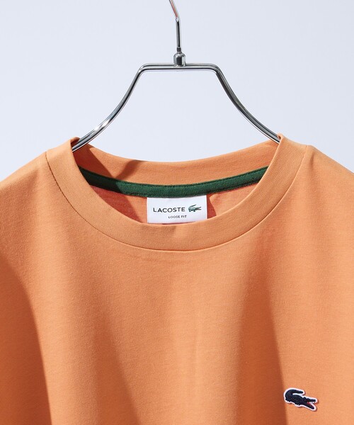 LACOSTE(ラコステ)の「【LACOSTE / ラコステ】BACK PRINT BASIC TEE / バックプリントベーシックTシャツ / 半袖Tシャツ / ユニセックス(Tシャツ/カットソー・メンズ・ホワイト/オレンジ/ブラック・M/L)」の13枚目の写真