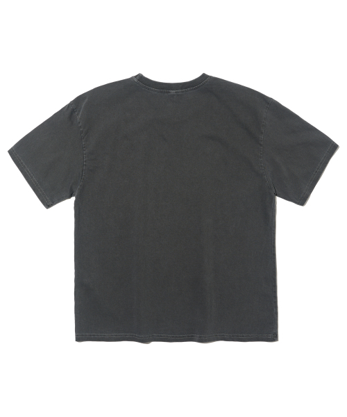 OTHERFITS(アザーフィッツ)の「ピグメントプレーンクロップ半袖Tシャツ(チャコール)(Tシャツ/カットソー・メンズ・その他・FREE)」の2枚目の写真