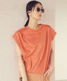 【EDITION掲載】【ウォッシャブル】フレンチスリーブドルマンカットソー