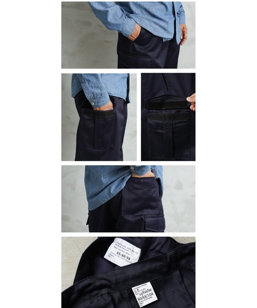 MILITARY(ミリタリー)の「希少 実物 新品 デッドストック イギリス軍 Royal Navy カーゴパンツ 前期型(カーゴパンツ・メンズ・ネイビー・W31xL28/W30xL30/W30xL28/W38xL28/W36xL30/W36xL28/W34xL30/W34xL28/W33xL30/W33xL28/W31xL30)」の11枚目の写真