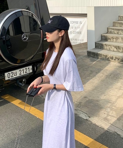 FAVORITO(ファヴォリート)の「ロングワンピース(ワンピース・レディース・ブラック/ピンク/ライトグレー・F)」の17枚目の写真