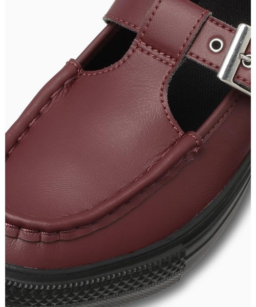 CONVERSE ALL STAR(コンバースオールスター)の「ALL STAR LIGHT T-STRAP SY OX / オールスター ライト Tストラップ SY OX(スニーカー・レディース・バーガンディー・6.5/5.5/5/4.5/4/3.5)」の3枚目の写真
