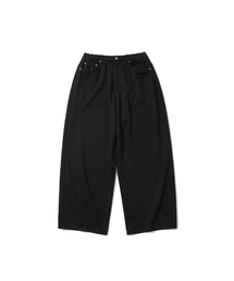 Baggy Fit Sweat Pants - Black