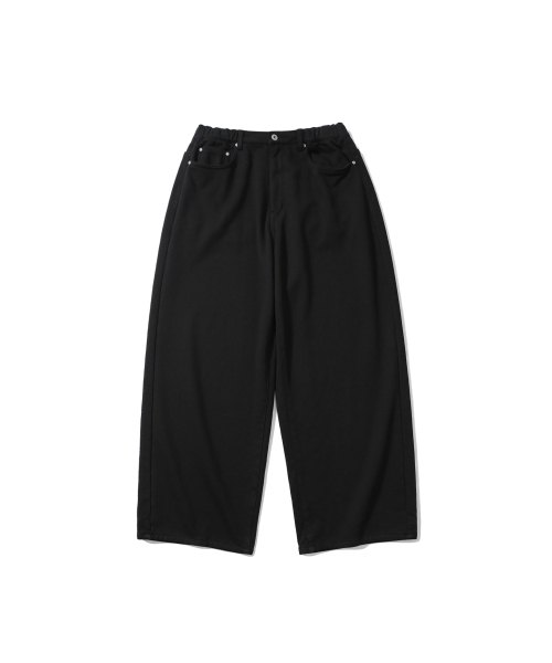 ANGLAN(アングラン)の「Baggy Fit Sweat Pants - Black(その他パンツ・メンズ・その他・1/2)」の1枚目の写真