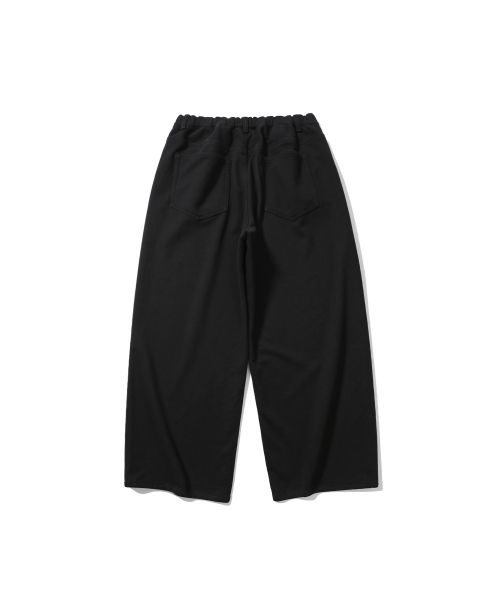ANGLAN(アングラン)の「Baggy Fit Sweat Pants - Black(その他パンツ・メンズ・その他・1/2)」の2枚目の写真