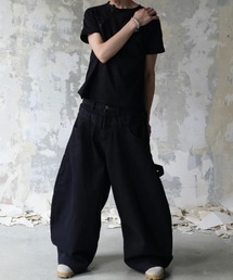 Lee fi Ne（リファイン）の「【Lee fi Ne】Double Waist Baggy Jeans / 【リファイン】ダブルウエストバギージーンズ＜着用動画あり＞（デニムパンツ）」