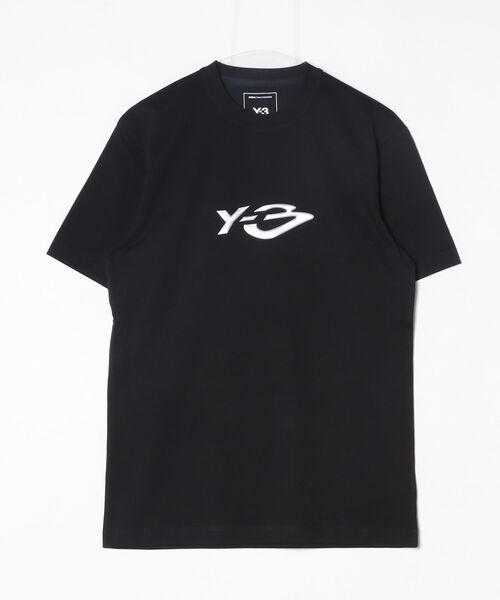Y-3(ワイスリー)の「LOGO SS TEE(Tシャツ/カットソー・メンズ・ブラック・XX-LARGE/X-LARGE/LARGE/MEDIUM/SMALL/X-SMALL/XX-SMALL)」の4枚目の写真